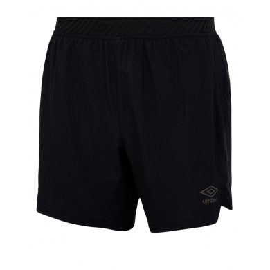 umbro Sporthose PRO Training Elite Hybrid - ohne Innenshort - schwarz/carbon Herren